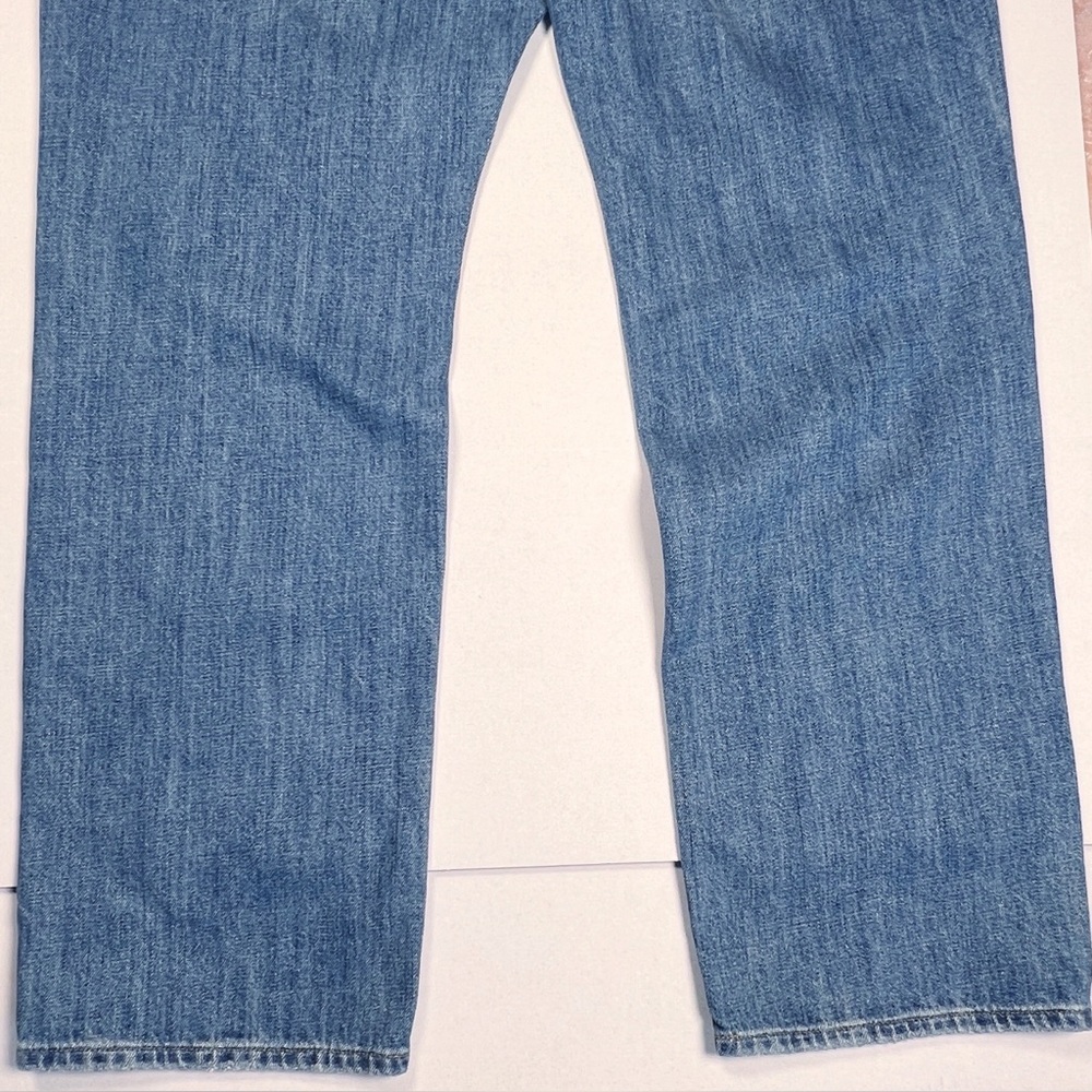 J.CREW Women’s Size 32‎ ‘84 Kyoto Wash Slouchy Distressed Straight Leg Jeans - Picture 10 of 16